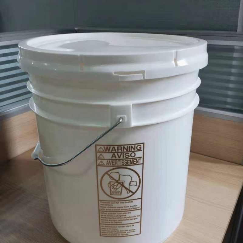 江苏常州塑料桶厂家供应5加仑硅酮胶直口桶AB胶双组份直身桶