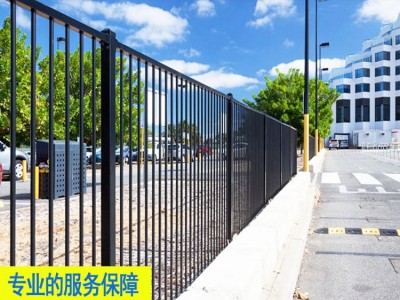 惠州铁艺高速服务区栏杆清远小区镀锌围墙栅栏揭阳学校防爬护栏图4