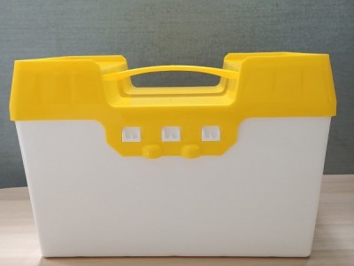 江苏常州塑料厂家供应矿用产品包装盒大容量截齿钎具包装箱