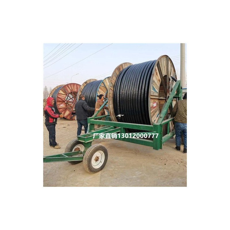 3吨电缆放线拖车 液压钢线电缆放线车 电缆拖车厂家