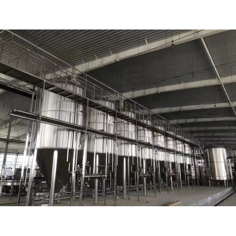 重庆自动生产线啤酒设备日产量20吨的精酿啤酒设备