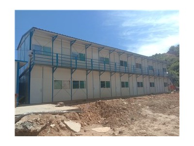 武清双层彩钢房车间活动房办公室图1