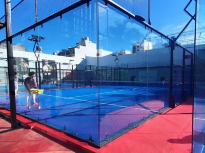 名图专业出口全景帕德尔板式网球场馆全套设施