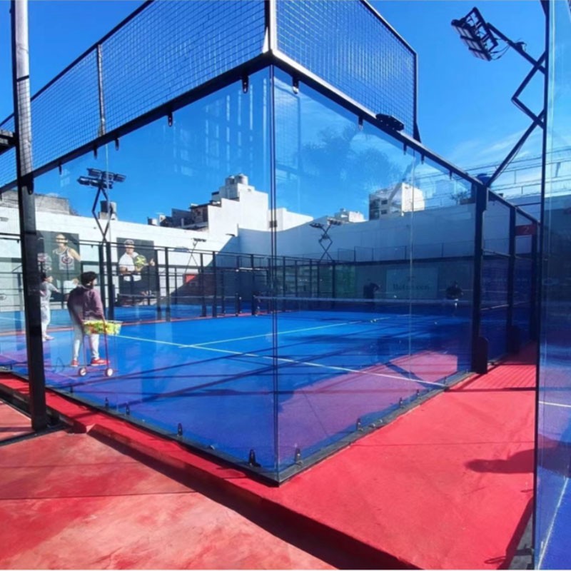 名图专业出口全景帕德尔板式网球场馆全套设施