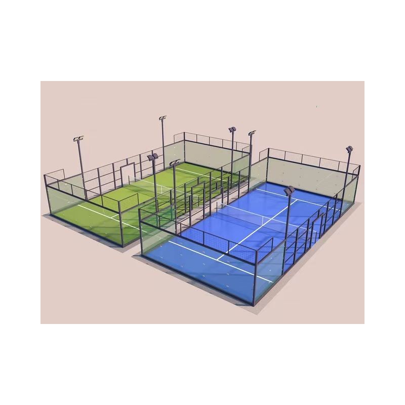 名图加工定制框架式网球馆  全景网球馆草坪玻璃