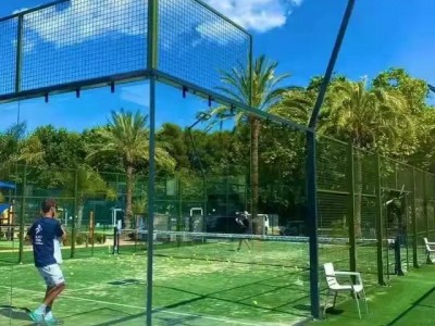出口智利超级全景板式网球场全套设施