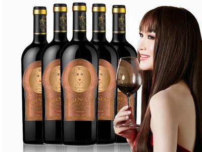 温碧霞IRENENA红酒品牌，美娜干红葡萄酒750ml