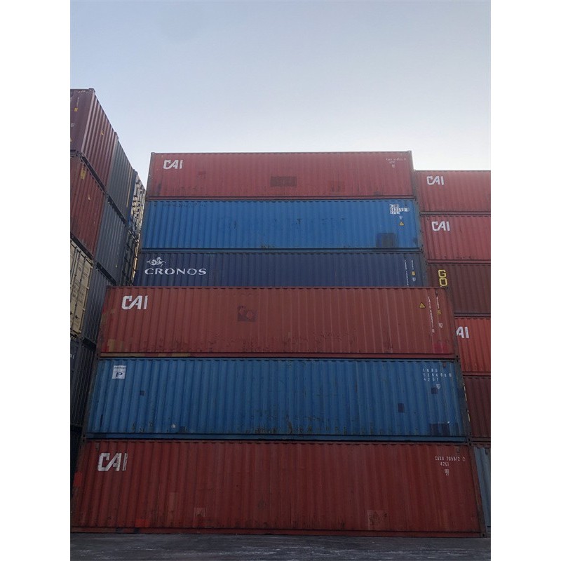 港口海运集装箱20英尺40英尺二手集装箱长期出售