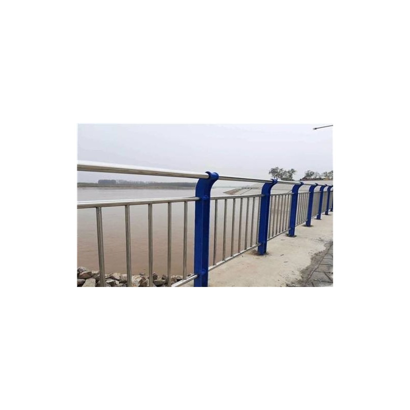 惠州河岸景观护栏 肇庆桥梁扁铁栏杆 桥梁不锈钢围栏定制