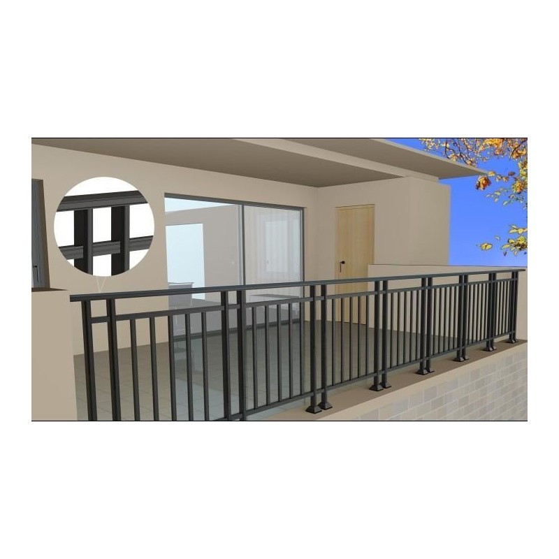 惠州厂房平台防护围栏楼梯 通道金属栏杆按图定做