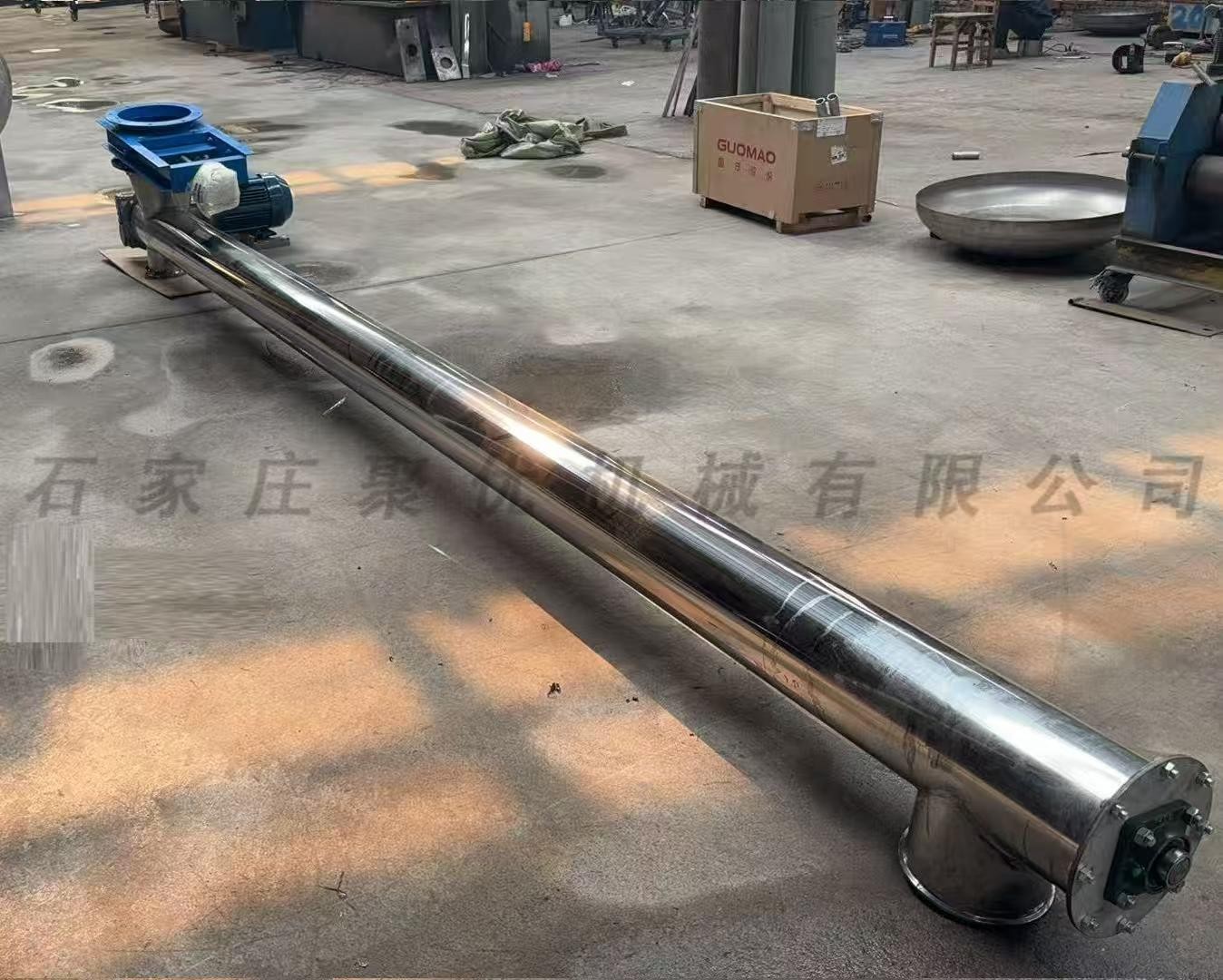 不锈钢输送机螺旋上料机提升绞龙图2