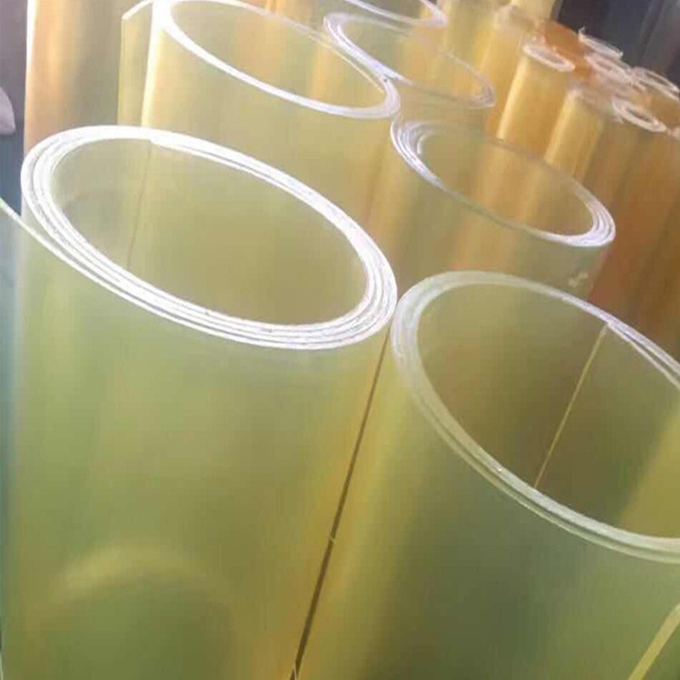 聚氨酯挡煤板输送机导料槽护皮 牛筋PU胶垫可加工定制图6