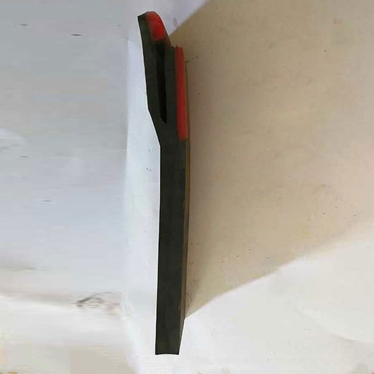 美奂厂家Y型防溢裙板 聚氨酯耐磨挡煤皮子 导料槽双层密封裙边图2