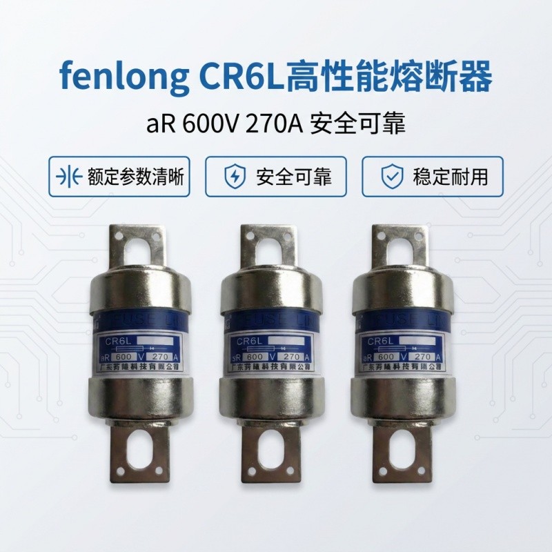 芬隆CR2L-500V/200A快速熔断器-源头工厂全国快速定制图4